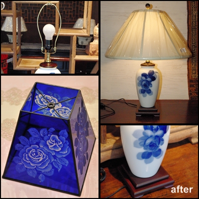 陶器を素敵なランプに加工 - Art & Craft ethnica